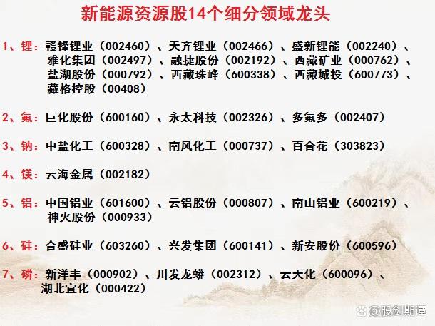 稀缺资源行业龙头股票(中国稀缺资源的股票有哪些)